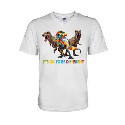 It's Ok To Be Different  - Autism Awareness T-shirt And Hoodie 062021