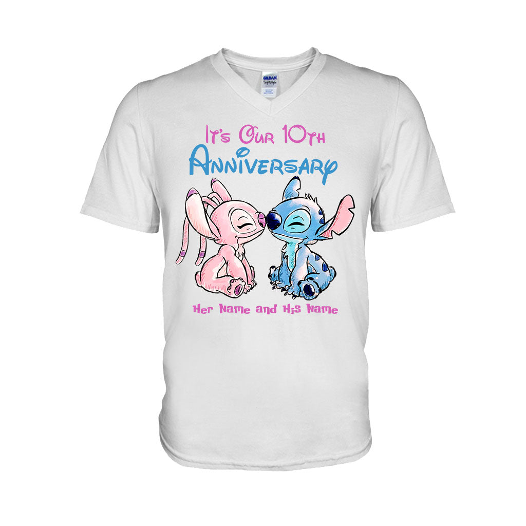 It's Our Anniversary - Personalized Ohana T-shirt and Hoodie