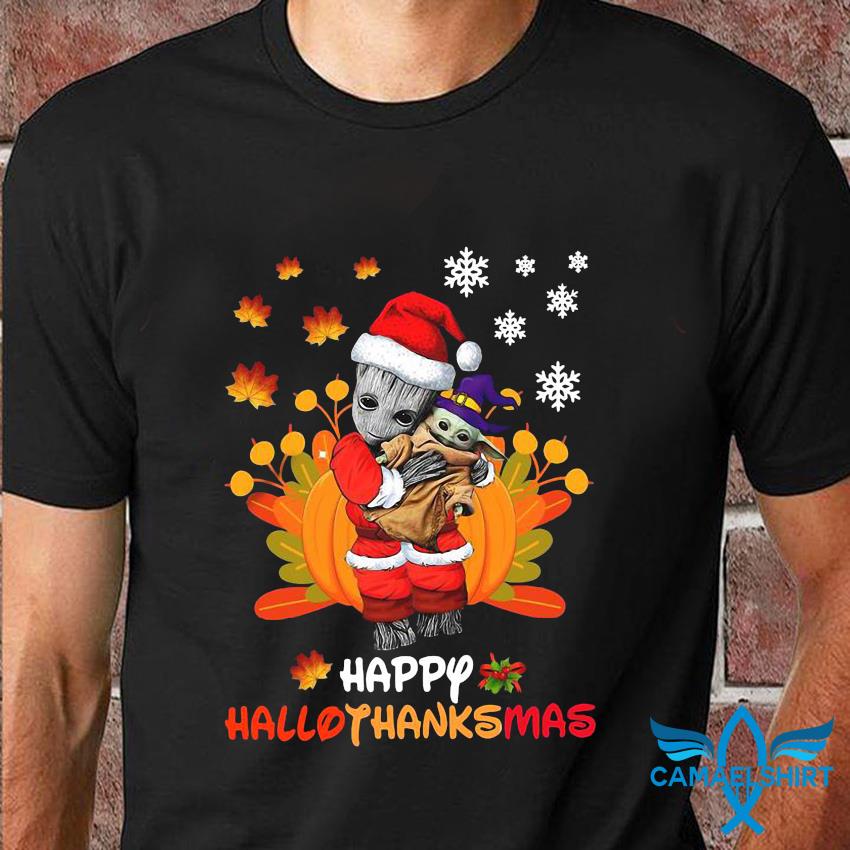 Happy Hallothanksmas The Force T-shirt and Hoodie 0823