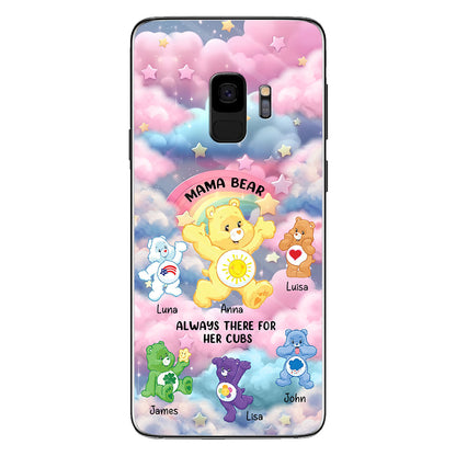 Mama Bear Always There - Personalized Mother Phone Case