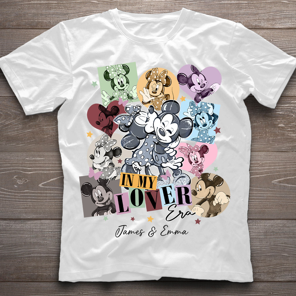 In My Lover Era Mouse Ears Couple - Personalized Couple T-shirt And Hoodie