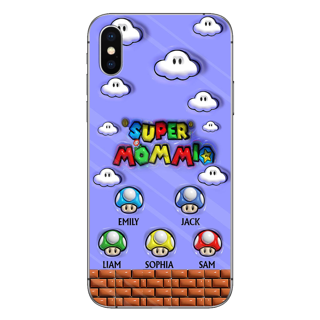 Super Mommio - Personalized Super Plumber Phone Case