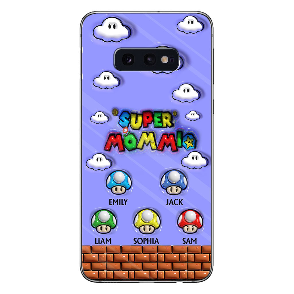 Super Mommio - Personalized Super Plumber Phone Case
