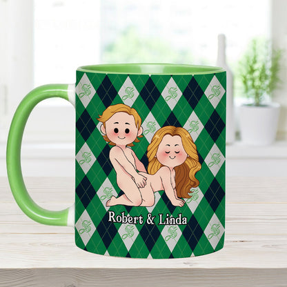 Chamber Of Secrets - Personalized Couple Accent Mug