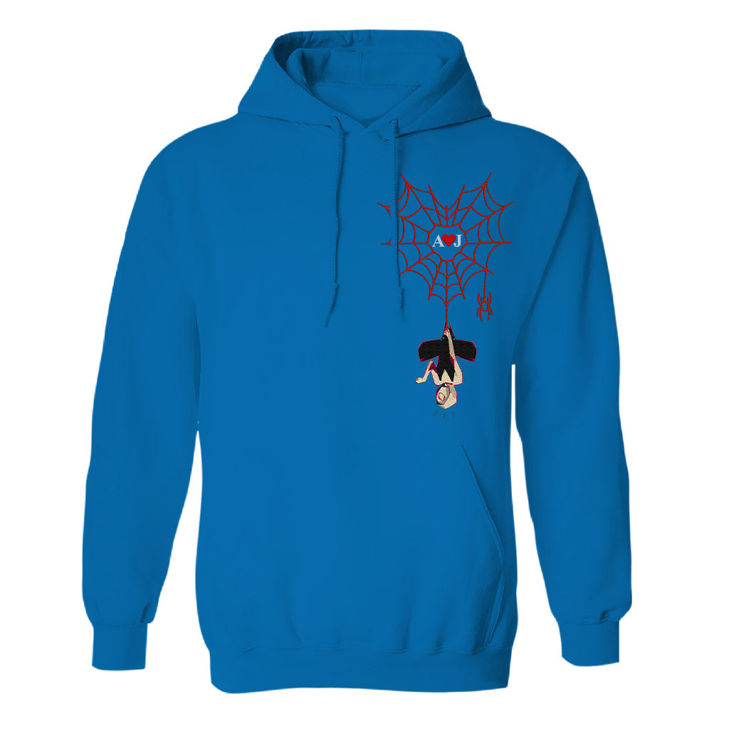 Love You In Every Multiverse - Personalized Couple Embroidered Hoodie