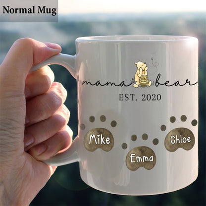 Mama Bear - Personalized Mother Mug