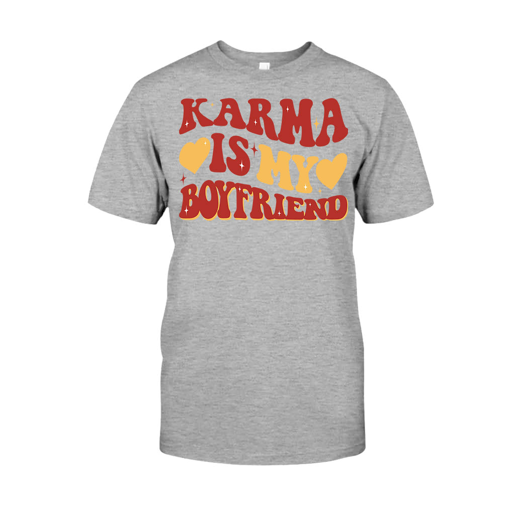 Karma Is My Bf Gf - Personalized Tay-tay Lover T-shirt And Hoodie