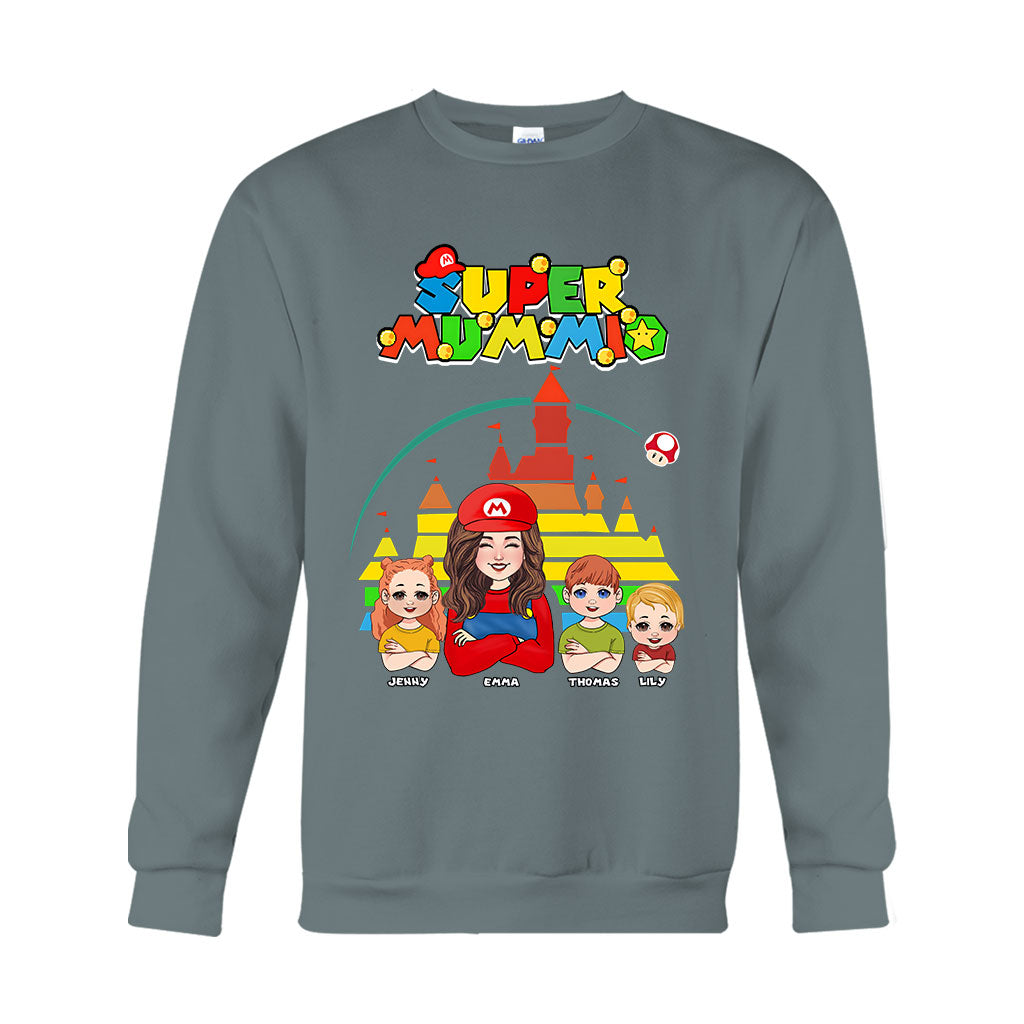 Super Mommio - Personalized Super Plumber T-shirt And Hoodie