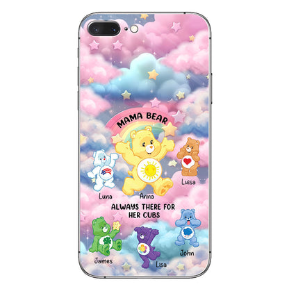 Mama Bear Always There - Personalized Mother Phone Case