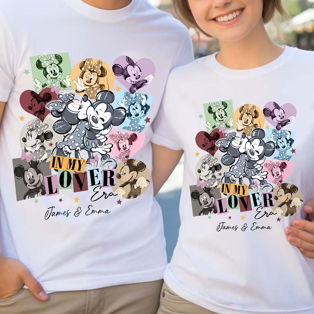 In My Lover Era Mouse Ears Couple - Personalized Couple T-shirt And Hoodie