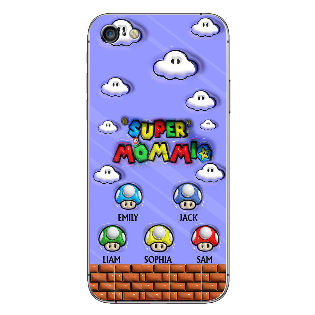 Super Mommio - Personalized Super Plumber Phone Case