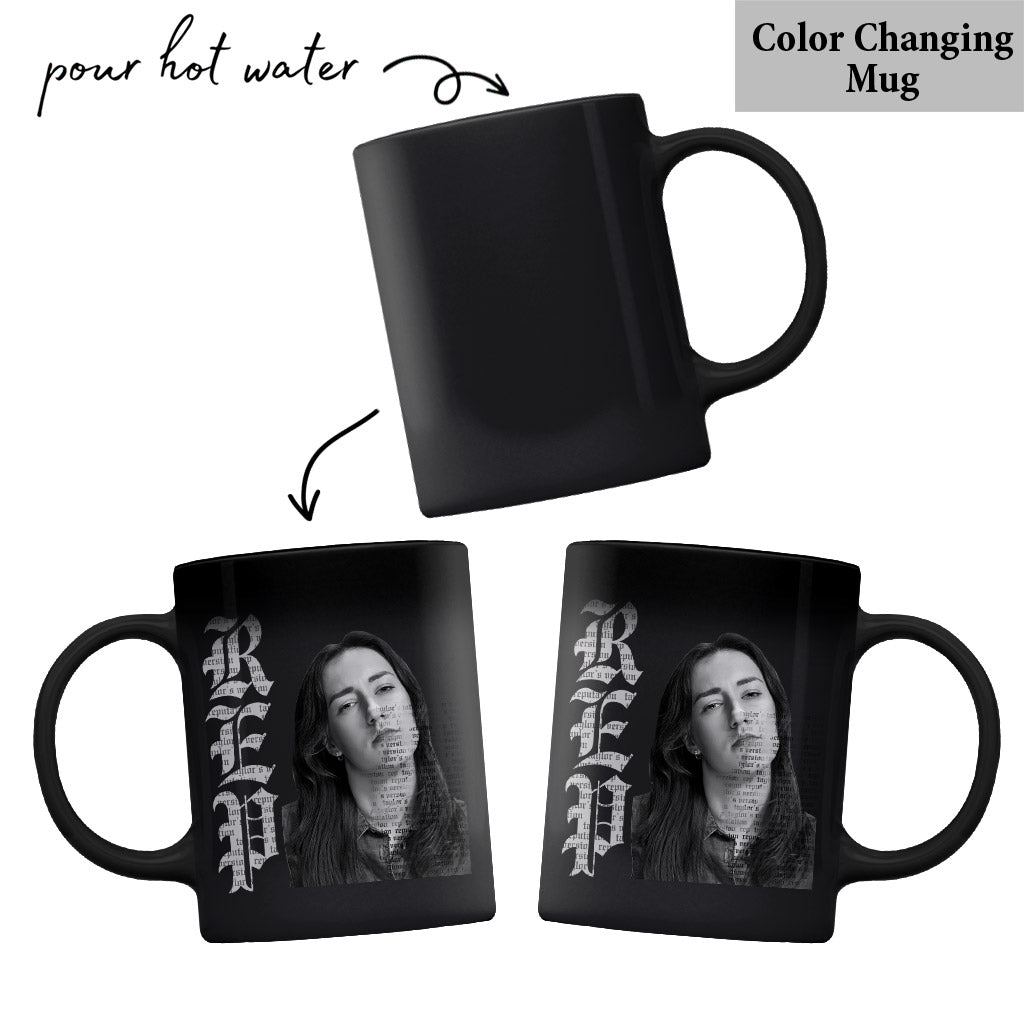 Custom Black And White Photo REP - Personalized Tay-tay Lover Mug
