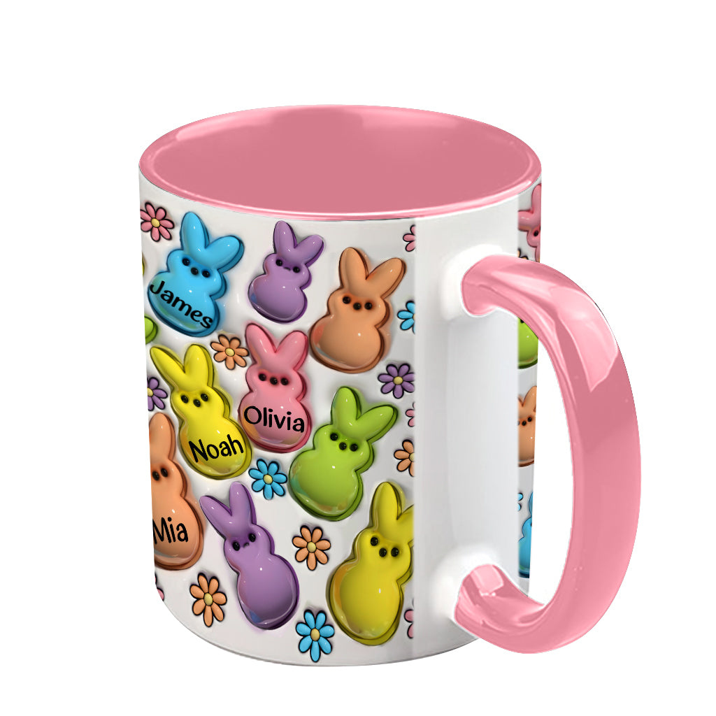 Grandma’s Bunnies - Personalized Grandma Accent Mug