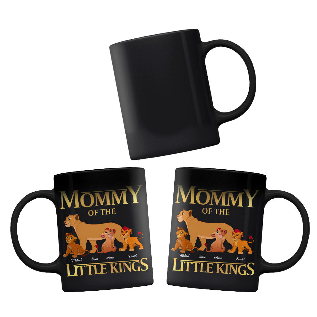 Mommy Of The Little Kings - Personalized Mother Mug
