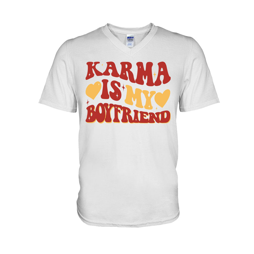 Karma Is My Bf Gf - Personalized Tay-tay Lover T-shirt And Hoodie
