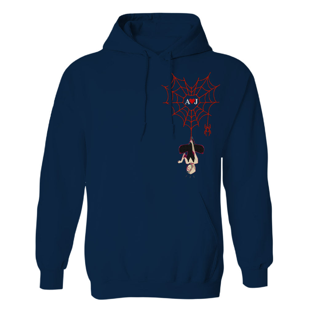 Love You In Every Multiverse - Personalized Couple Embroidered Hoodie