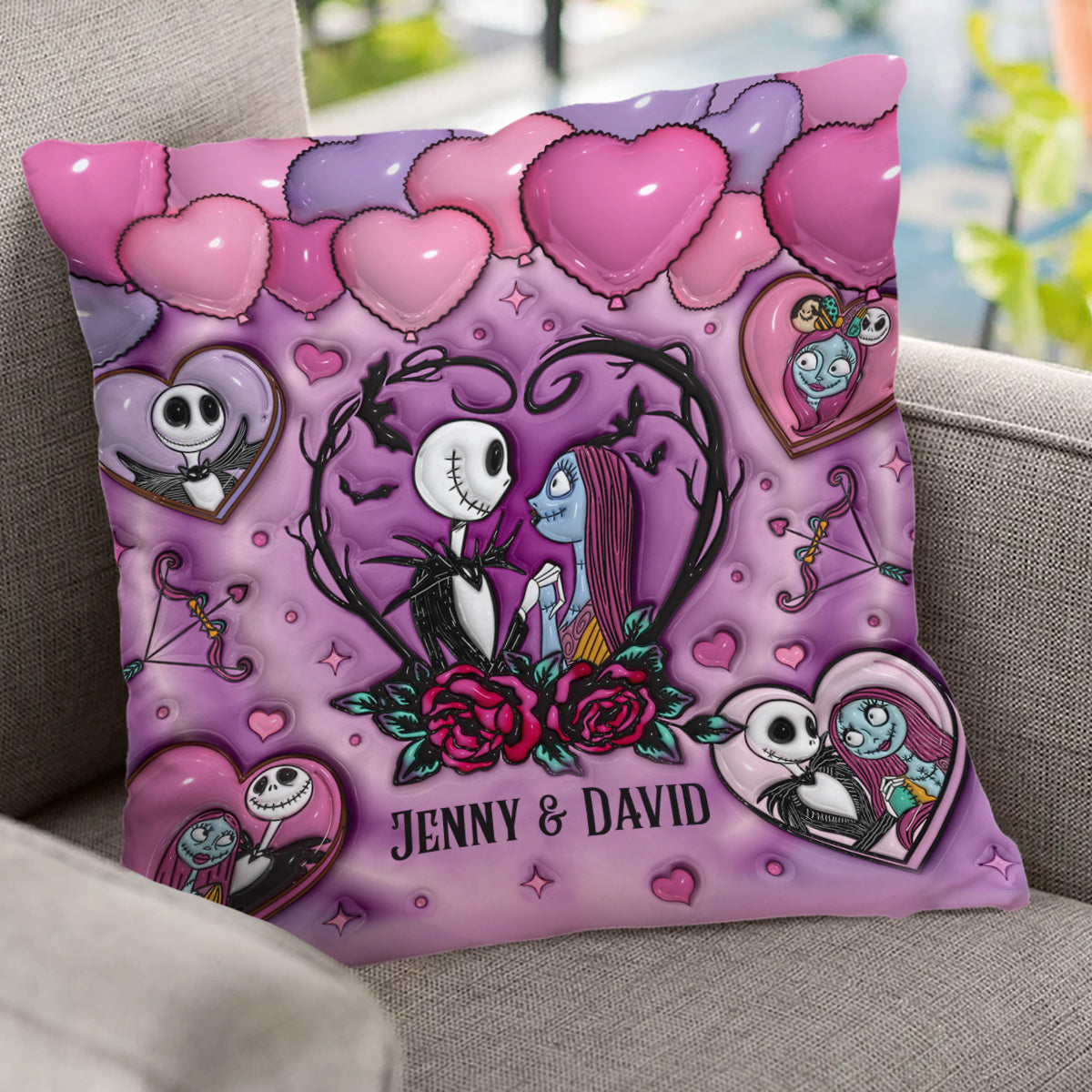 We Are Simply Meant To Be - Personalized Couple Throw Pillow