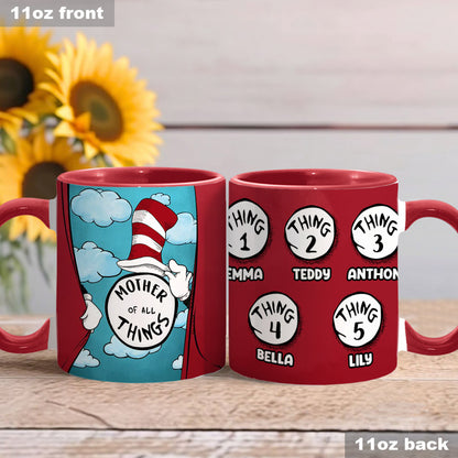 Any Title's Of All Things - Personalized Mother Accent Mug