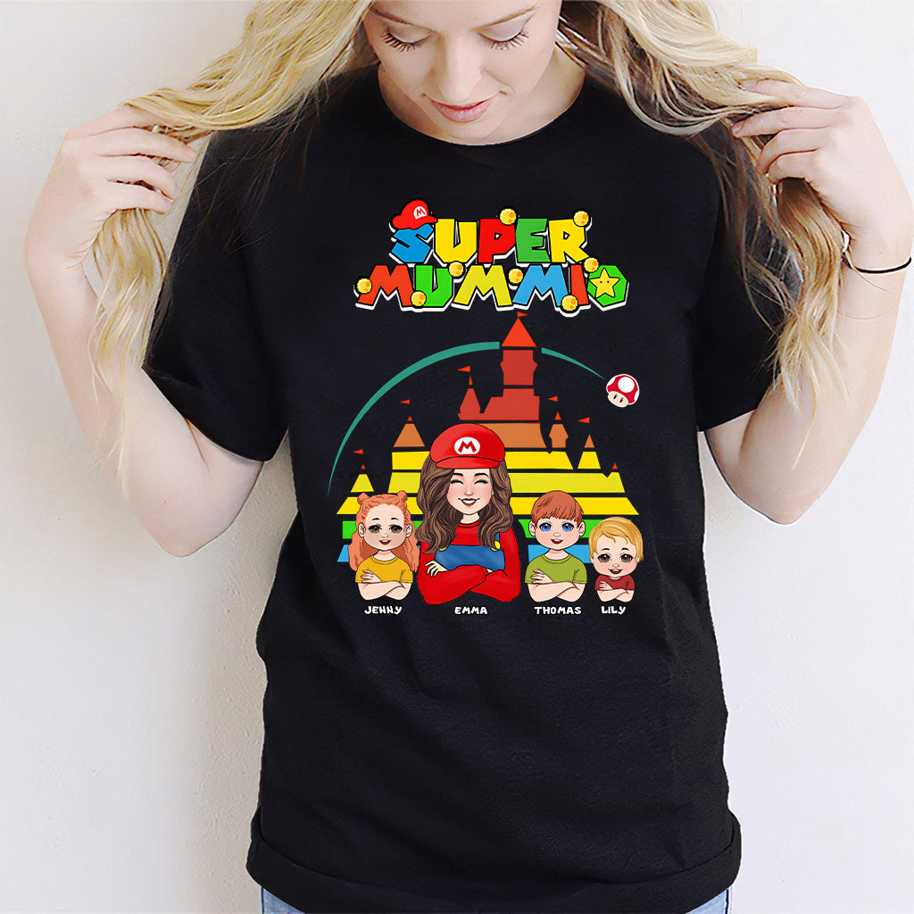 Super Mommio - Personalized Super Plumber T-shirt And Hoodie