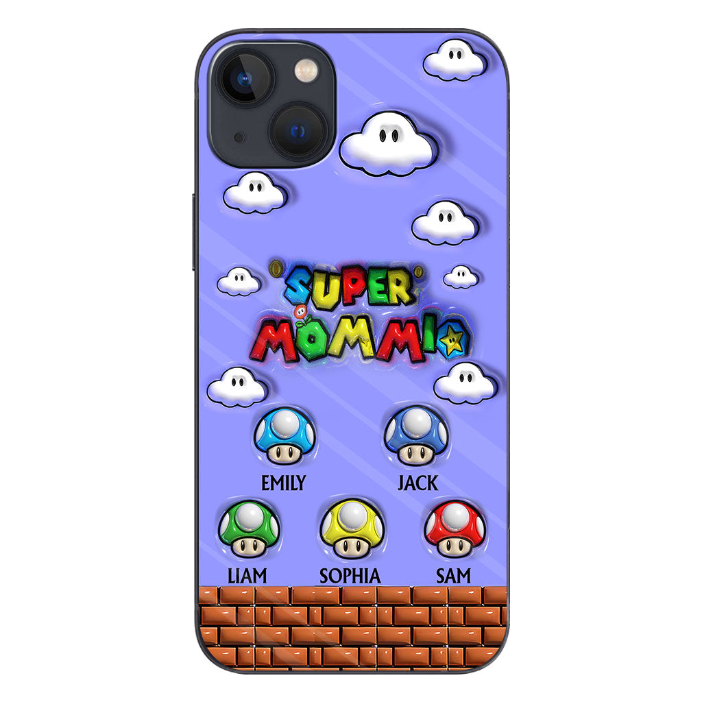 Super Mommio - Personalized Super Plumber Phone Case