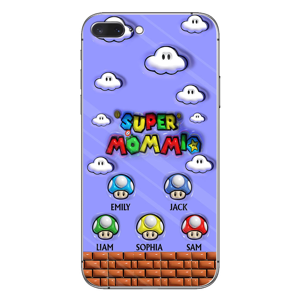Super Mommio - Personalized Super Plumber Phone Case