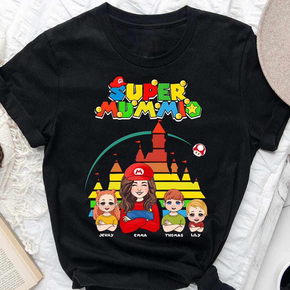 Super Mommio - Personalized Super Plumber T-shirt And Hoodie