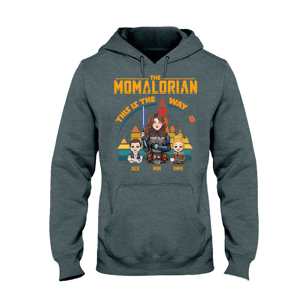 Mamalorian Dadalorian - Personalized Mother T-shirt And Hoodie