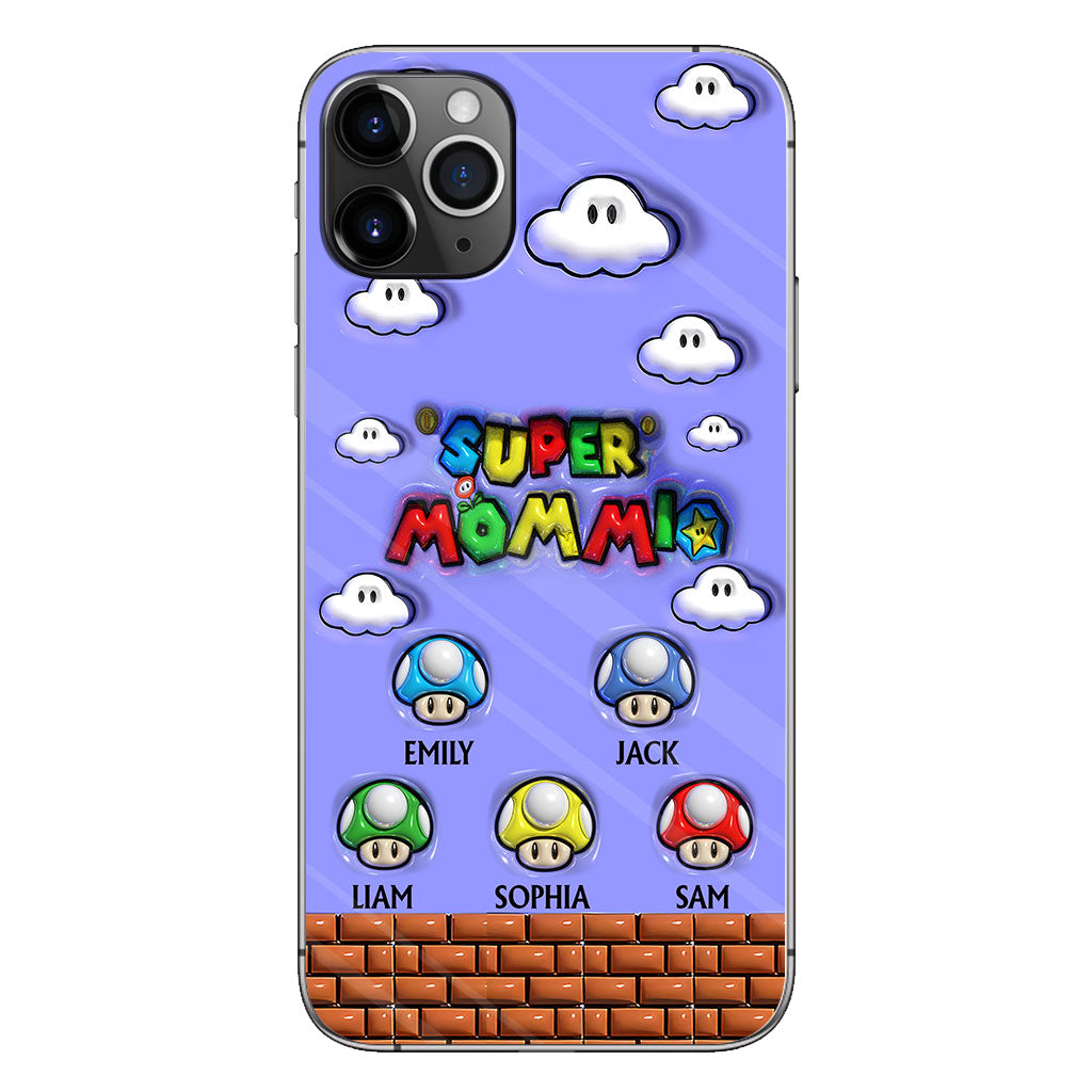 Super Mommio - Personalized Super Plumber Phone Case