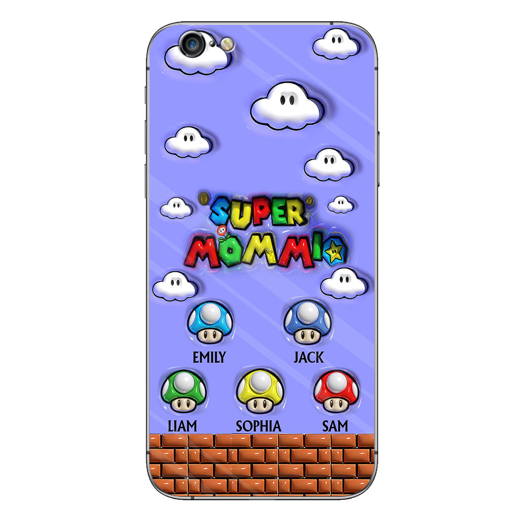 Super Mommio - Personalized Super Plumber Phone Case