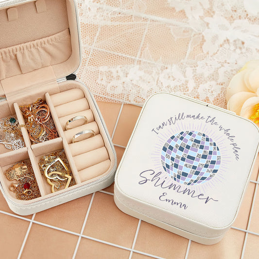 Make The Whole Place Shimmer - Personalized Tay-tay Lover Jewelry Box