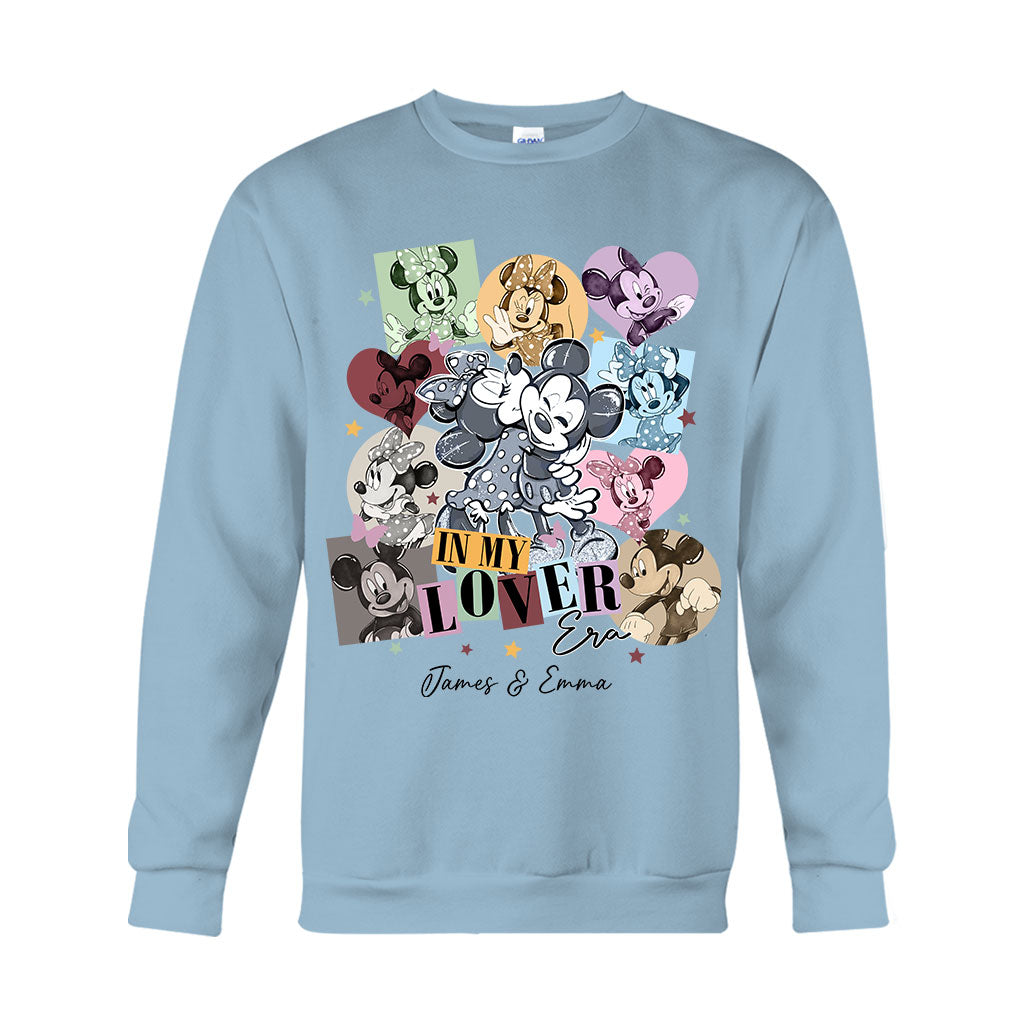 In My Lover Era Mouse Ears Couple - Personalized Couple T-shirt And Hoodie