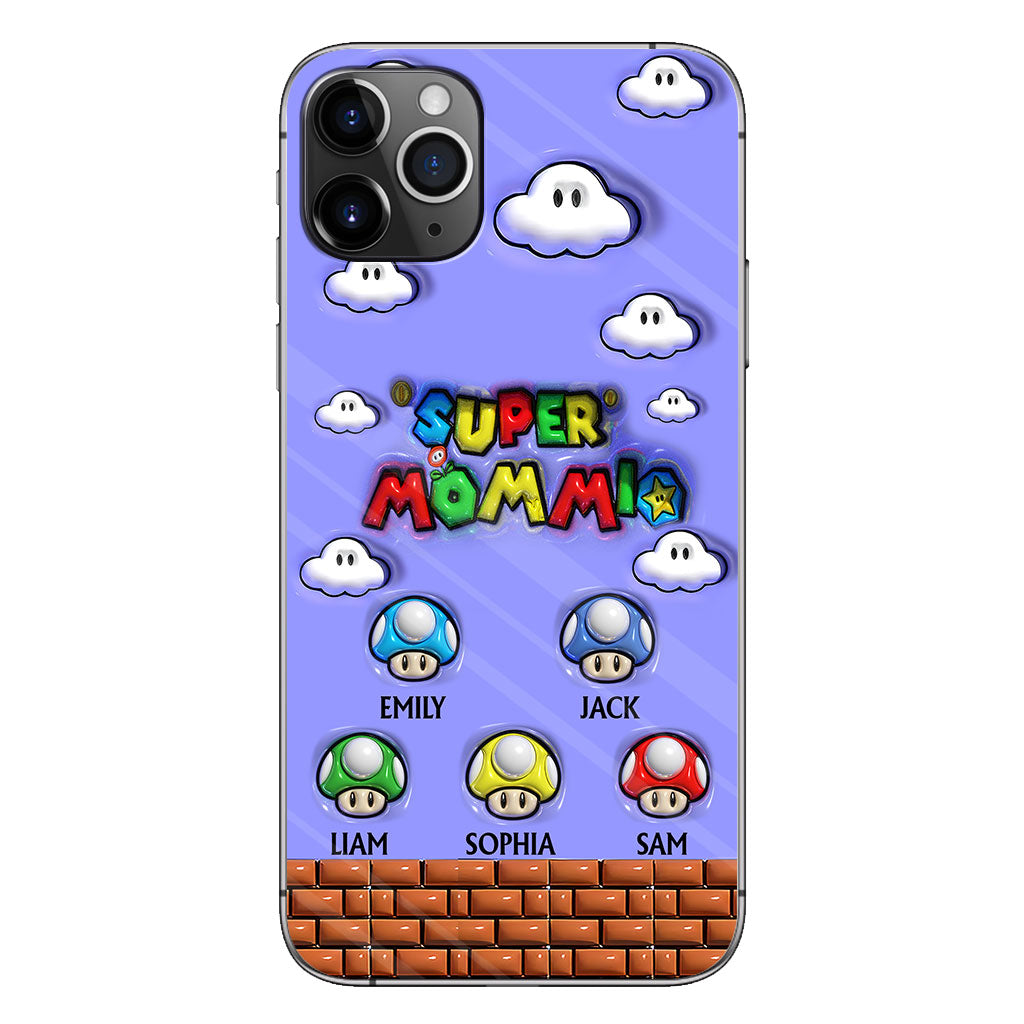 Super Mommio - Personalized Super Plumber Phone Case
