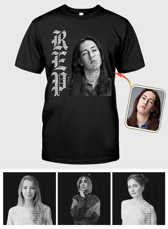 Custom Black And White Photo REP - Personalized Tay-tay Lover T-shirt And Hoodie