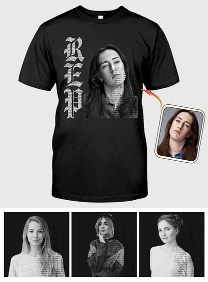 Custom Black And White Photo REP - Personalized Tay-tay Lover T-shirt And Hoodie