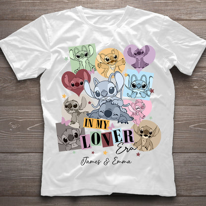 In My Lover Era Ohana Couple - Personalized Couple T-shirt And Hoodie