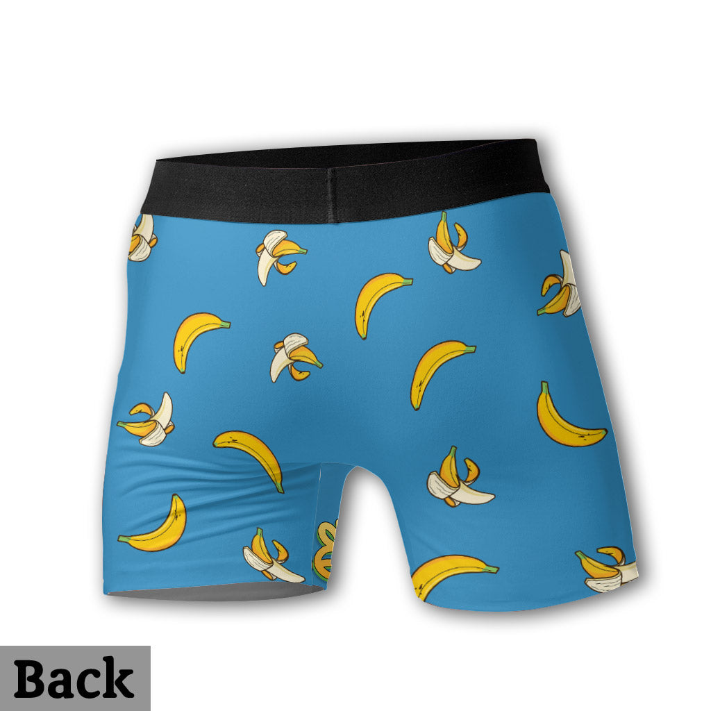 My A-Peeling Banana - Personalized Couple Men’s Boxer Briefs