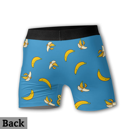 My A-Peeling Banana - Personalized Couple Men’s Boxer Briefs