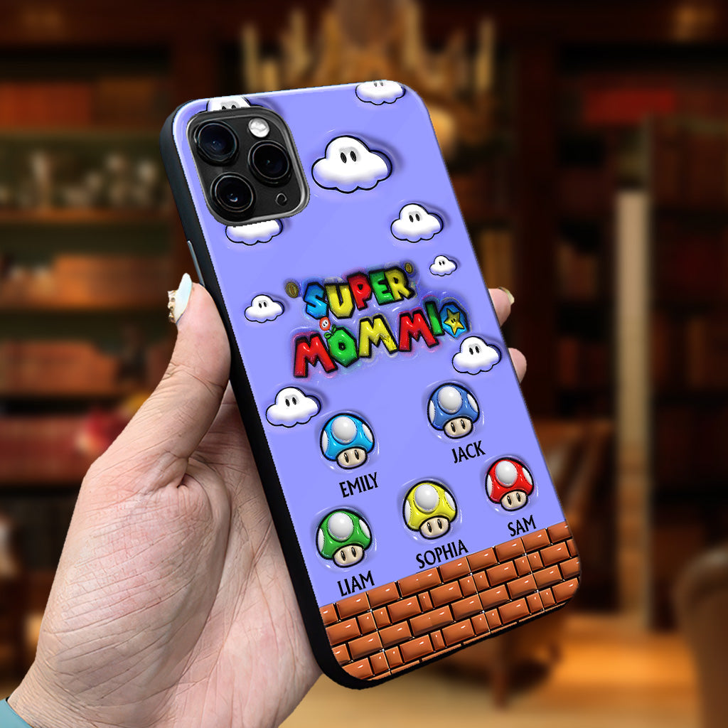 Super Mommio - Personalized Super Plumber Phone Case