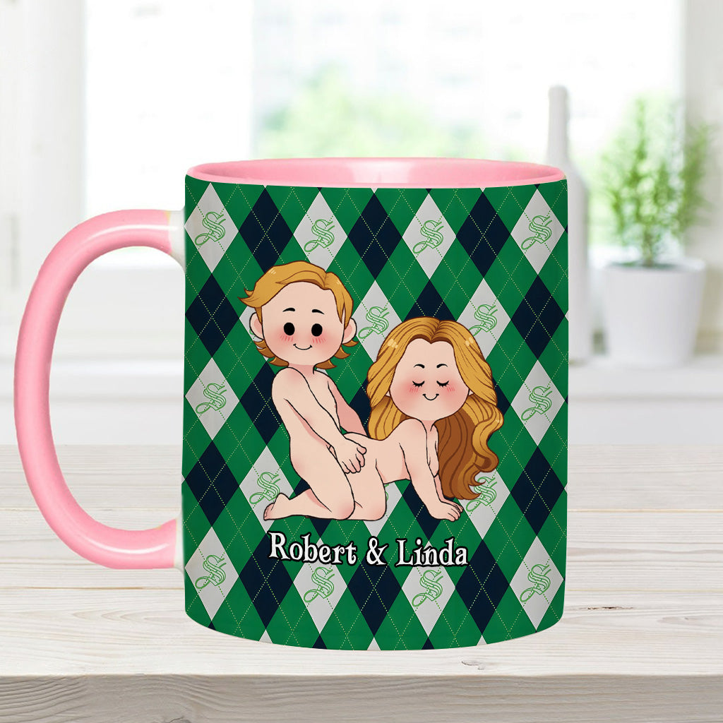 Chamber Of Secrets - Personalized Couple Accent Mug