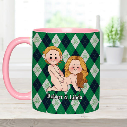 Chamber Of Secrets - Personalized Couple Accent Mug