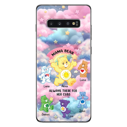 Mama Bear Always There - Personalized Mother Phone Case