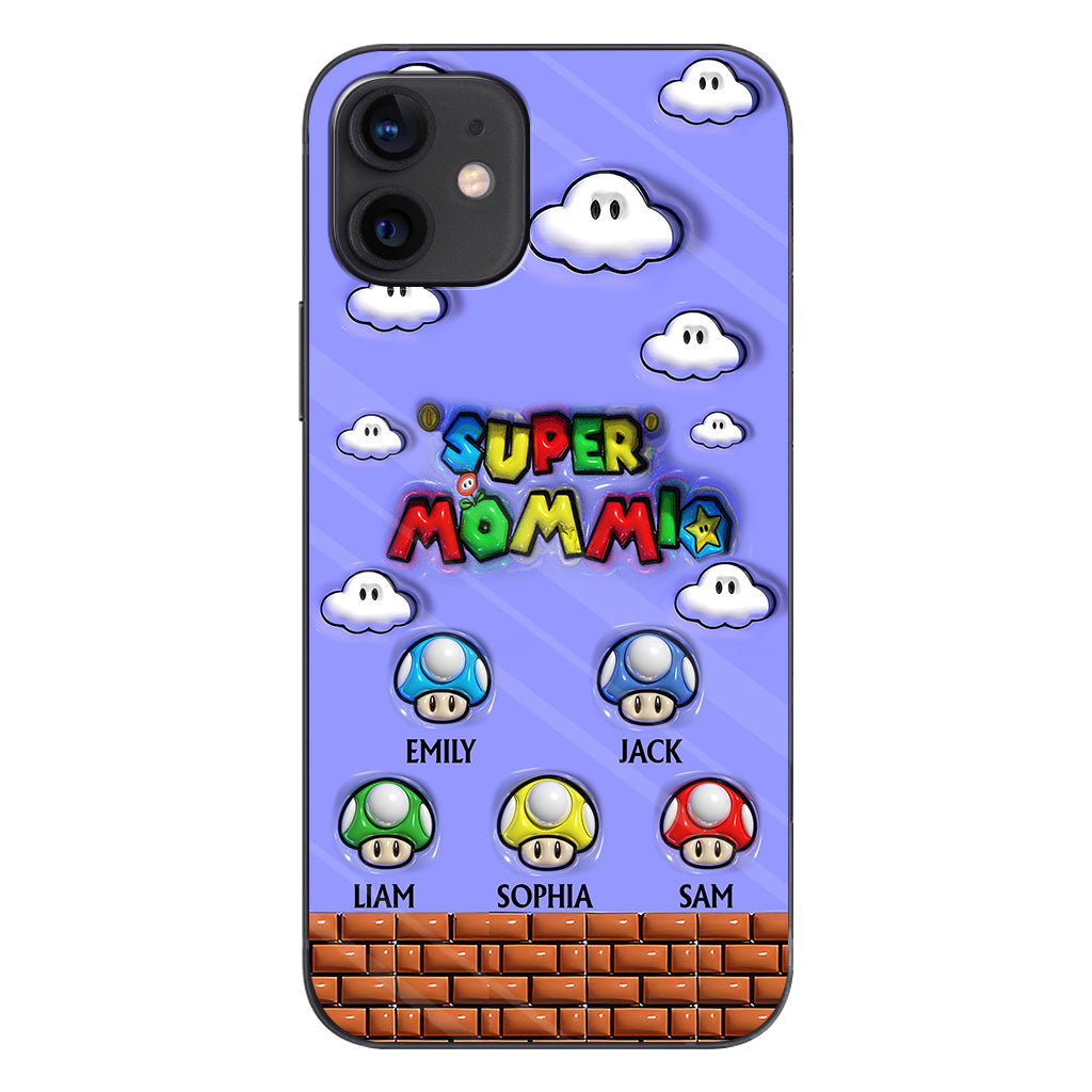 Super Mommio - Personalized Super Plumber Phone Case