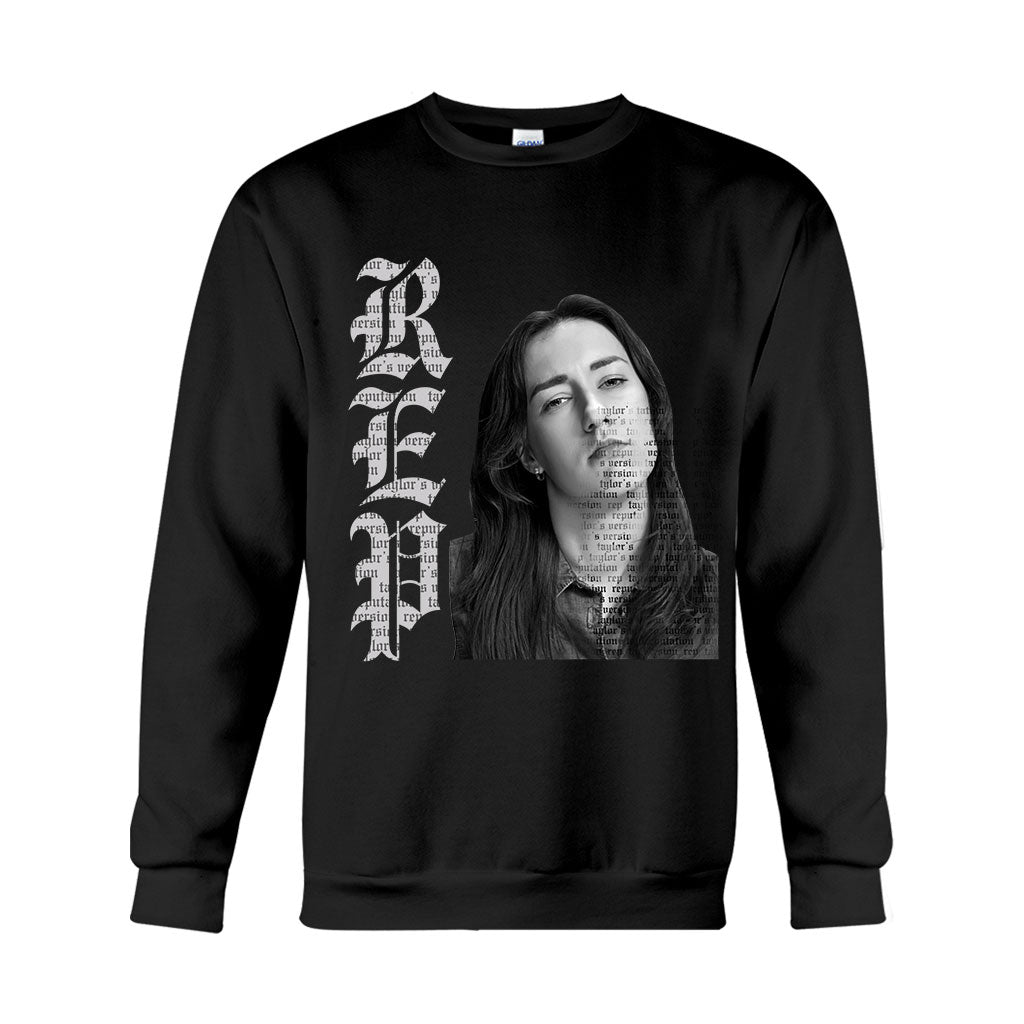 Custom Black And White Photo REP - Personalized Tay-tay Lover T-shirt And Hoodie