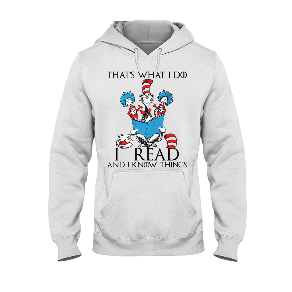 I Read And I Know Things - Teacher Of All Things T-shirt And Hoodie