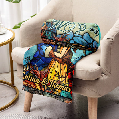 You And Me We Got This - Personalized Beauty And The Beast Blanket