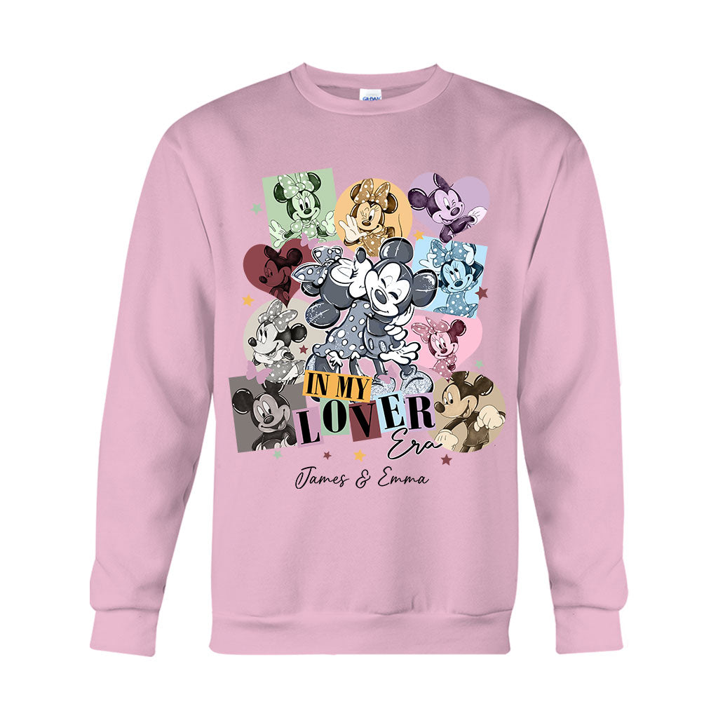 In My Lover Era Mouse Ears Couple - Personalized Couple T-shirt And Hoodie