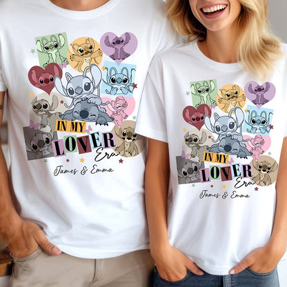 In My Lover Era Ohana Couple - Personalized Couple T-shirt And Hoodie