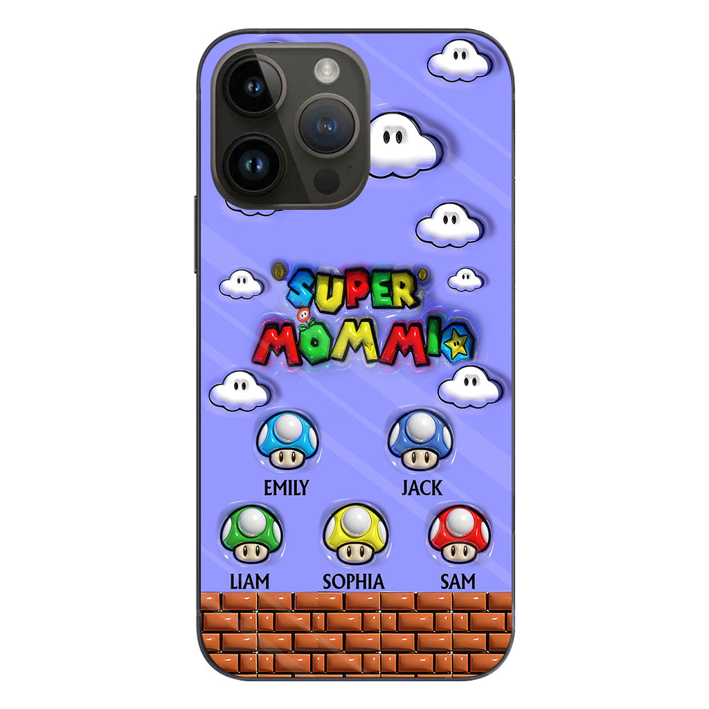 Super Mommio - Personalized Super Plumber Phone Case