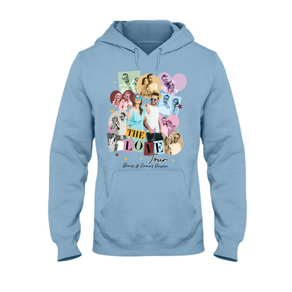 The Love Tour Our Version - Personalized Couple T-shirt And Hoodie