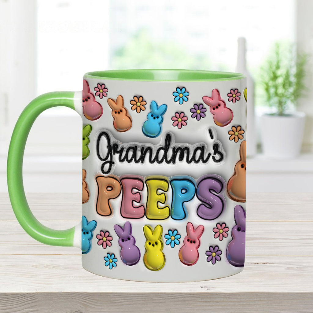 Grandma’s Bunnies - Personalized Grandma Accent Mug